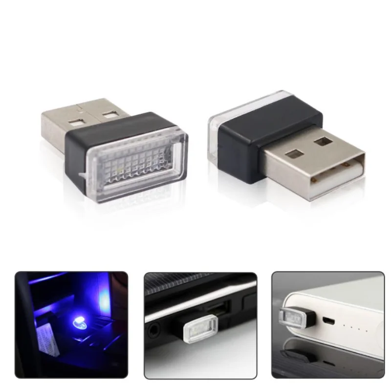 

USB Light LED Modeling Car Ambient Light Neon Interior Light For Mitsubishi Asx Outlander Lancer EX Pajero Evolution Grandis