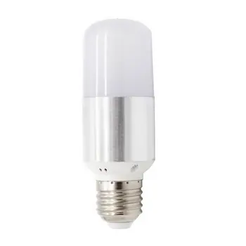 

Led Light E27 E14 Power 5w Wide Pressure Ac85-265v-silver Shell Silver Shell Led Candle Bulb Chandelier Lighting