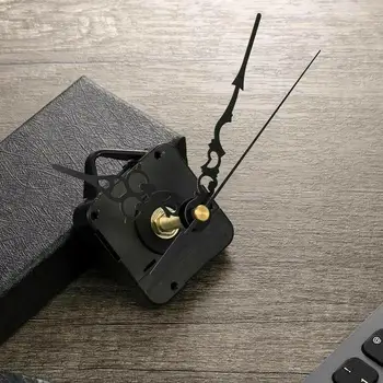 

Silent Wall Quartz Clock Movement Set Diy Precision Hands Mute Gold Replacement Black Watch Accessories Repair Mechanism To N0Z6