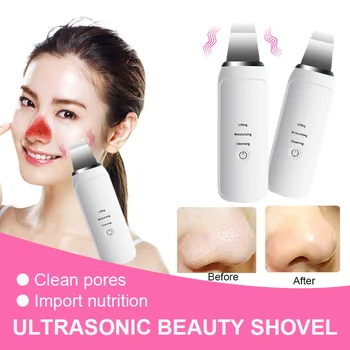 

Ultrasonic Vibrate Deep Face Cleaning BrushSkin Scrubber Ion Deep Face Vibration Rechargeable Skin Care Device Beauty Instrument