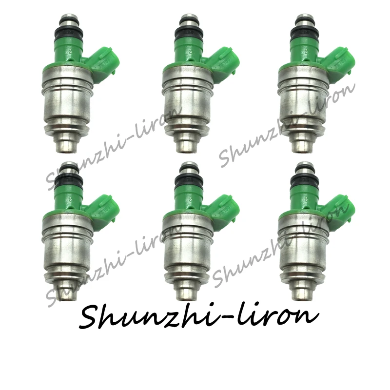 6 шт. JS28-7 Топливная форсунка для Suzuki Grand Vitara 99-05 Fit Chevrolet Tracker 01-04 2.5L V6 сопло JS28 7