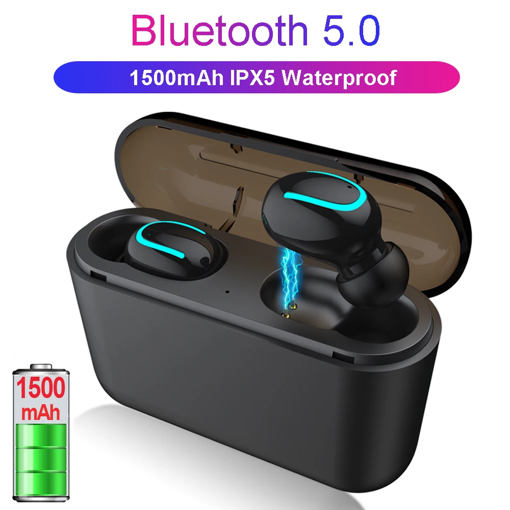 Q32 Bluetooth наушники TWS Мини Беспроводная гарнитура для сотового телефона с внешним