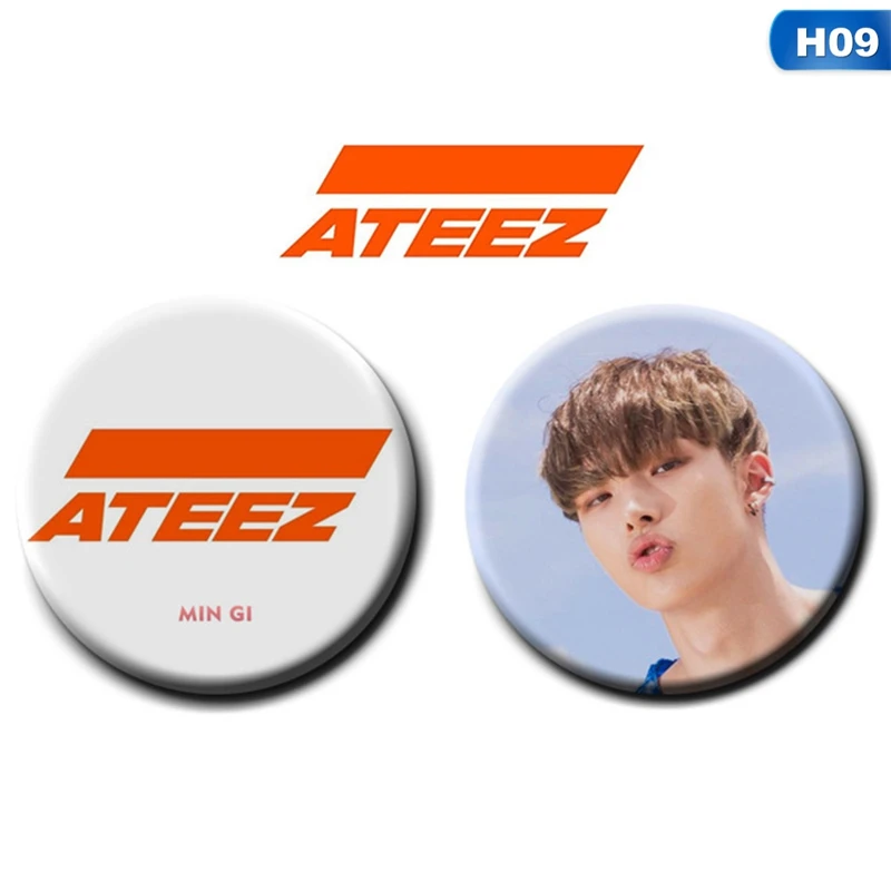 ATEEZ Brooch Badges