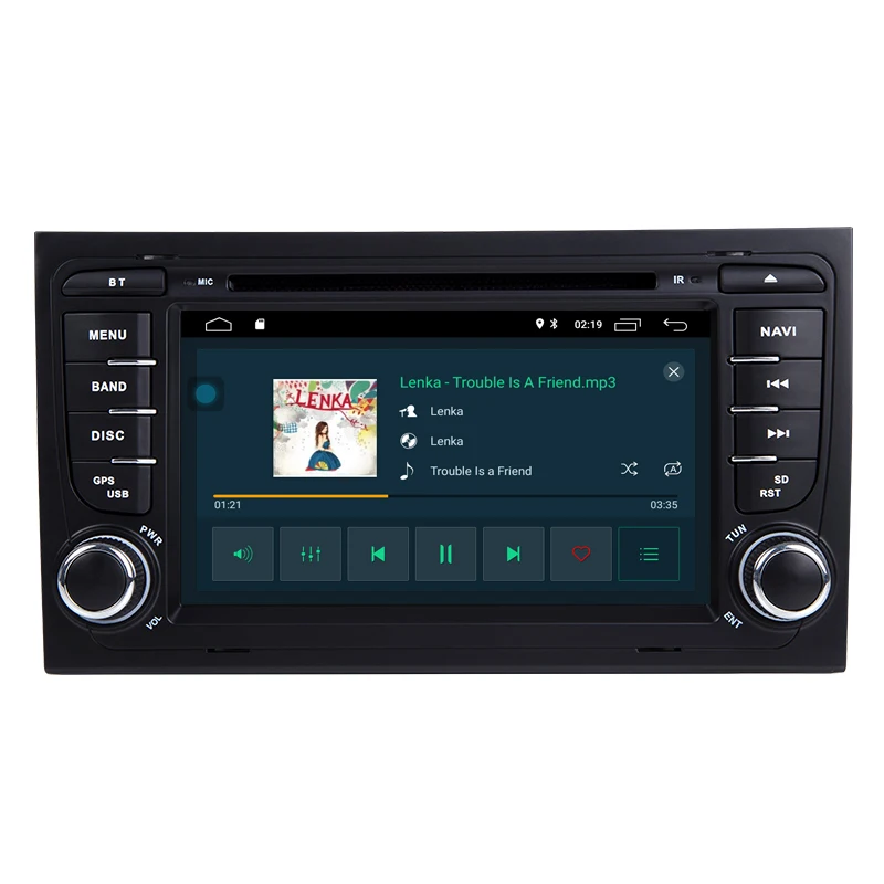 Автомагнитола на Android 9 0 со встроенным GPS Навигатором для Audi A4 B6 B7 S4 RS4 SEAT Exeo|car android
