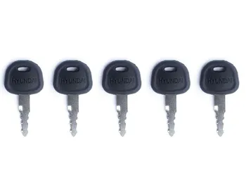 

5 key For Hyundai Heavy Equipment Ignition Key 21N4-10400K