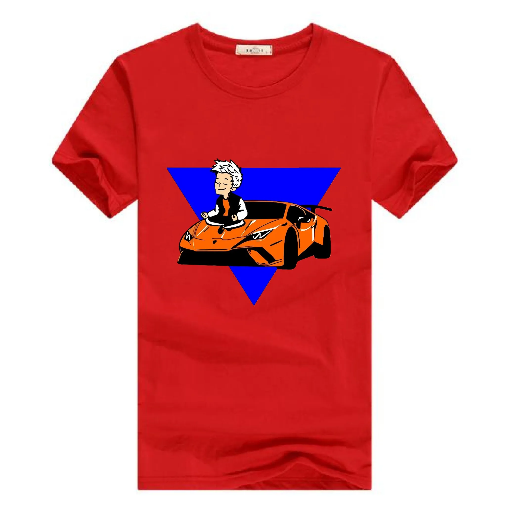 Familia T Camisa de algodón Merch A4 Lamba impresión Casual Tops de niño y niña padre y hijo hija ropa