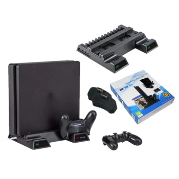 

Calm Cooling Fan For PS4 Dual Controller Charger Dock Station Slim Vertical Stand USB Vertical Stand