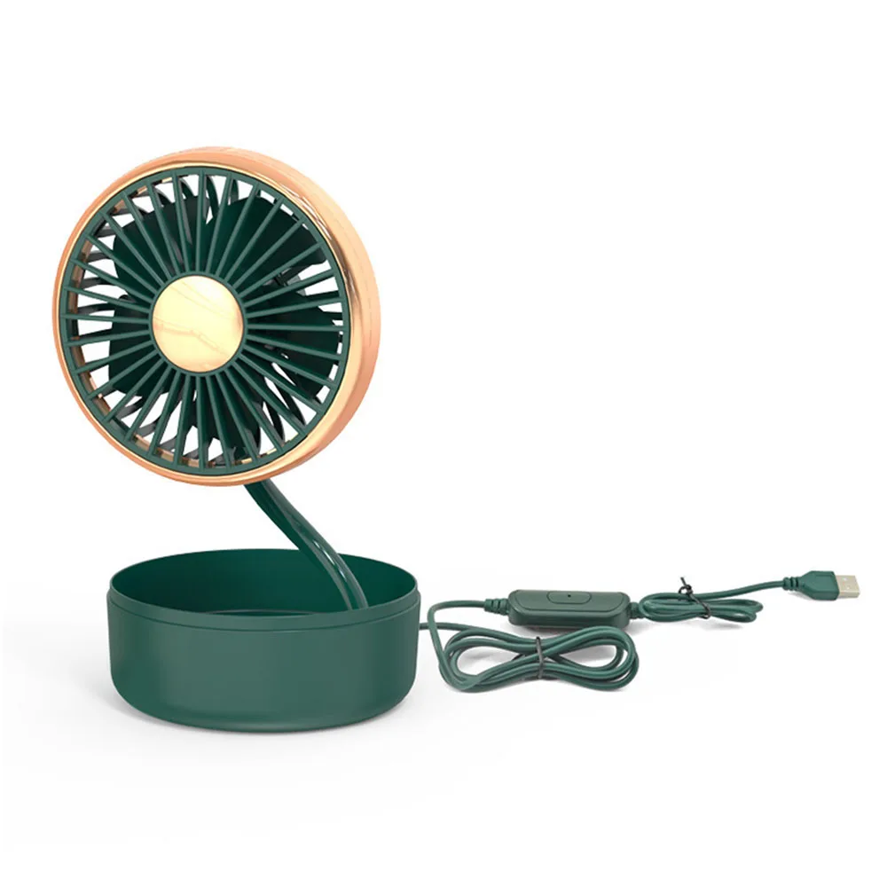 

Car Fan 3 Speed USB Low Noise Portable Air Cooler Adjustable Direction