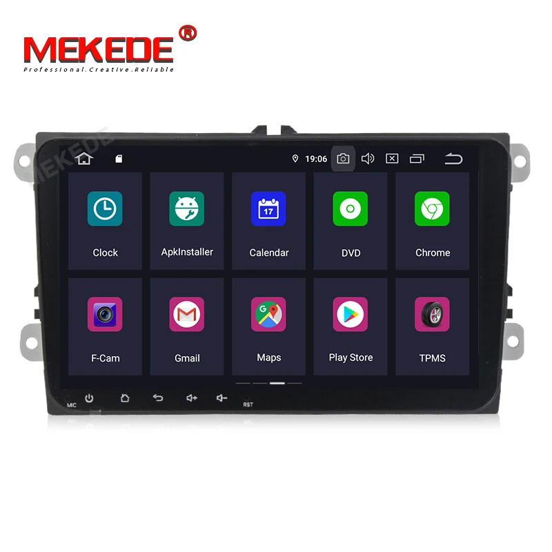 Top PX5 4GB+64GB Android 9.0 Car multimedia player for VW Skoda Octavia golf 5 6 touran passat B6 jetta polo tiguan 8 cores navi 4