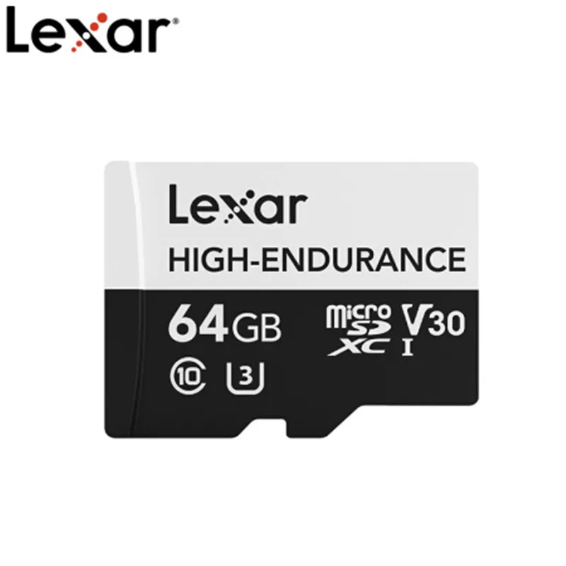 NEWl! Lexar высокая выносливость 128 ГБ Micro SDXC карта U3 32 Гб 64 Гб картридер 2 микро-sd карта памяти U1 TF карта класс 10 V10