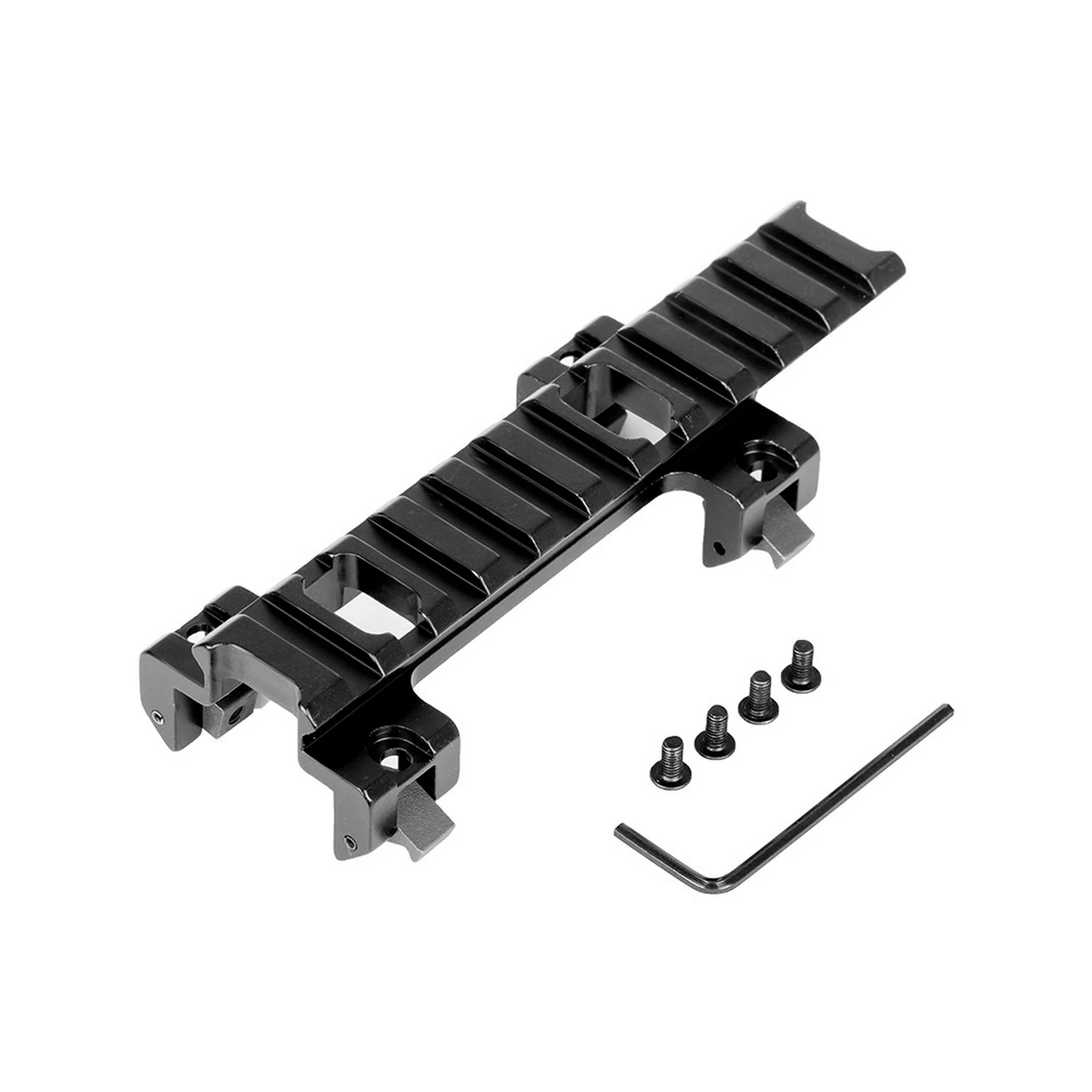 Тактический 8-слотовый удлинитель 21 мм Picatinny Weaver Rail Adapter Red Green Dot Scope Sight Base для охоты