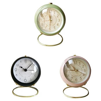 

Silent Alarm Clock Timer Metal Fashion Metal Alarm Clock Classic Alarm Clock Desktop Alarm