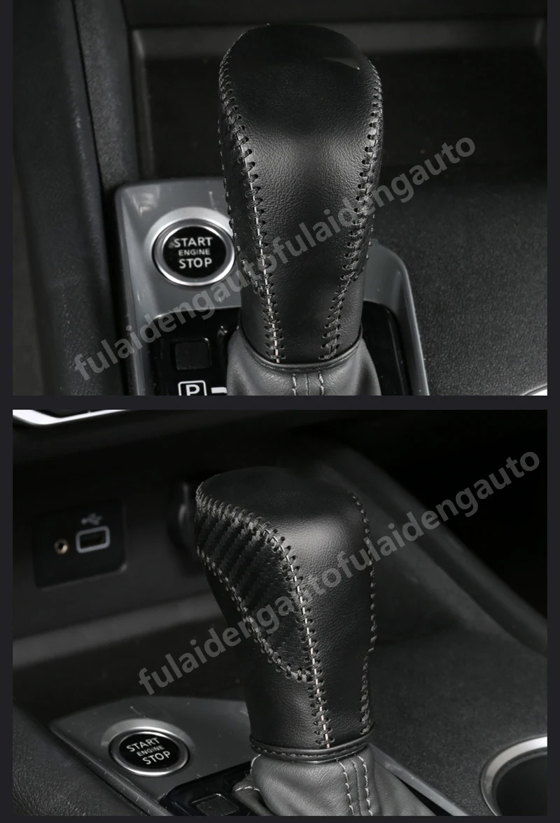 Для Nissan Teana Altima- DIY резьба автоматический кожаный чехол для рычага переключения передач отделка автомобильные аксессуары