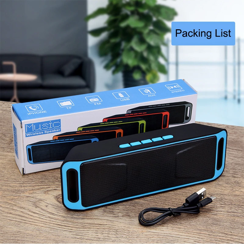 Bluetooth динамик беспроводной портативный стерео звук большой мощности 10 Вт система