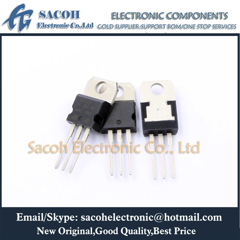 10 шт. TIP122 TIP122G TIP121 TIP121G TIP120 TIP120G TO-220 NPN кремния мощность Дарлингтон