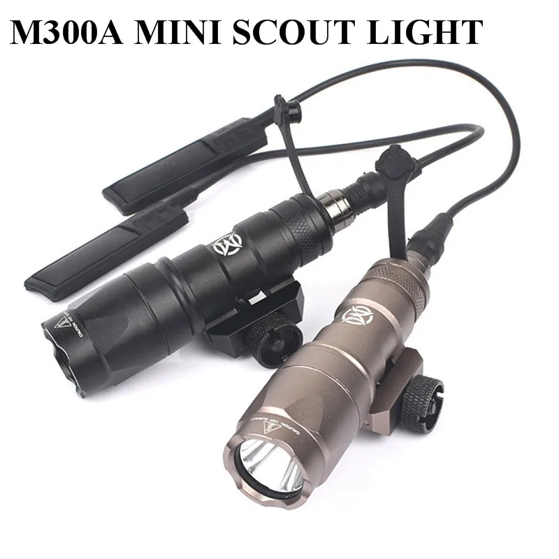 WADSN airsoft M300A MINI SCOUT LIGHT Two Control Kit Version (With SF LOGO)