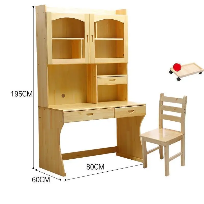 Lap Tafelkleed De Oficina офисный стол Mesa Escritorio винтажный деревянный стол прикроватный столик для ноутбука с книжным шкафом