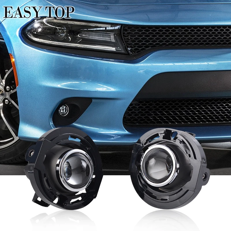 For Dodge Charger 2015-2019 Front Halogen Fog Light Fog Lamp