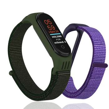 

Nylon Strap for Xiaomi Mi band 4 3 replaceable Bracelet Mi band4 band3 Sports Wristband Breathable Bracelet for Xiomi Miband 3 4