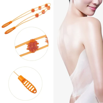 

Multi Functional Body Massager Self Upper Lower Point RollerHandheld Portable Roller Massage For Shoulder Waist Relaxation Tool