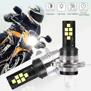 

Headlight Car Led Headlight Auto Fog Light Motorcycle Hi/Lo H7 H4 P15D 6000k Motorbike for Headlamp Head Lamp