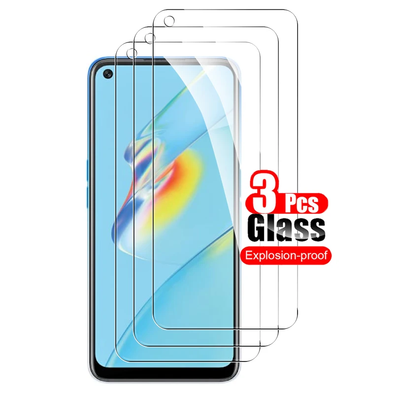 3 Pezzi A54 Per Oppo A54 Vetro Protettivo Per Oppo Reno 5 Lite Reno 5 Oppo Reno 5 Lite Schermo Temperato Morbido Leggero Proteggi Vetro