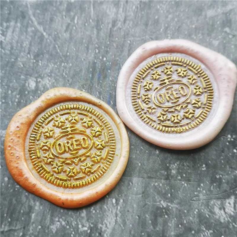 レトロな木製スタンプヘッド,韓国のデザイン,シールスタンプ,ワックス  