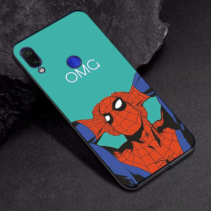 Чехол для huawei honor 8x крышка героя Marvel чехол из ТПУ для huawei Y9 Y5 Y6 Y7 чехол для телефона huawei honor 8S 8A 6X 7X 8X 9X - Цвет: TPUBLK629