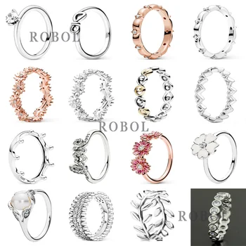 

JZ0021 Original High-quality Boutique 925 Sterling Silver Ring Jewelry, Exquisite and Elegant, Adding Layering, Free Shipping