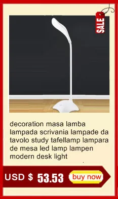 Masa lambasi schemerlamp офисное украшение escritorio настольная Светодиодная лампа lampen современный Настольный светильник