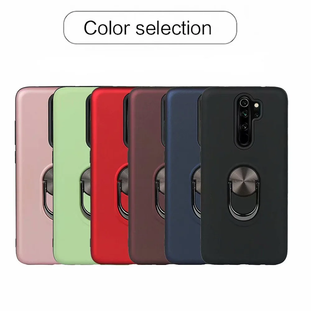 KDTONG чехол для Xiaomi Redmi Note 8 Pro Чехол Luxurry магнитное кольцо мягкое силиконовое