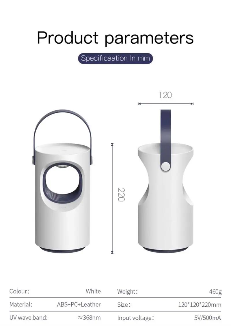 USB Электрический репеллент от комаров светодиодсветодиодный