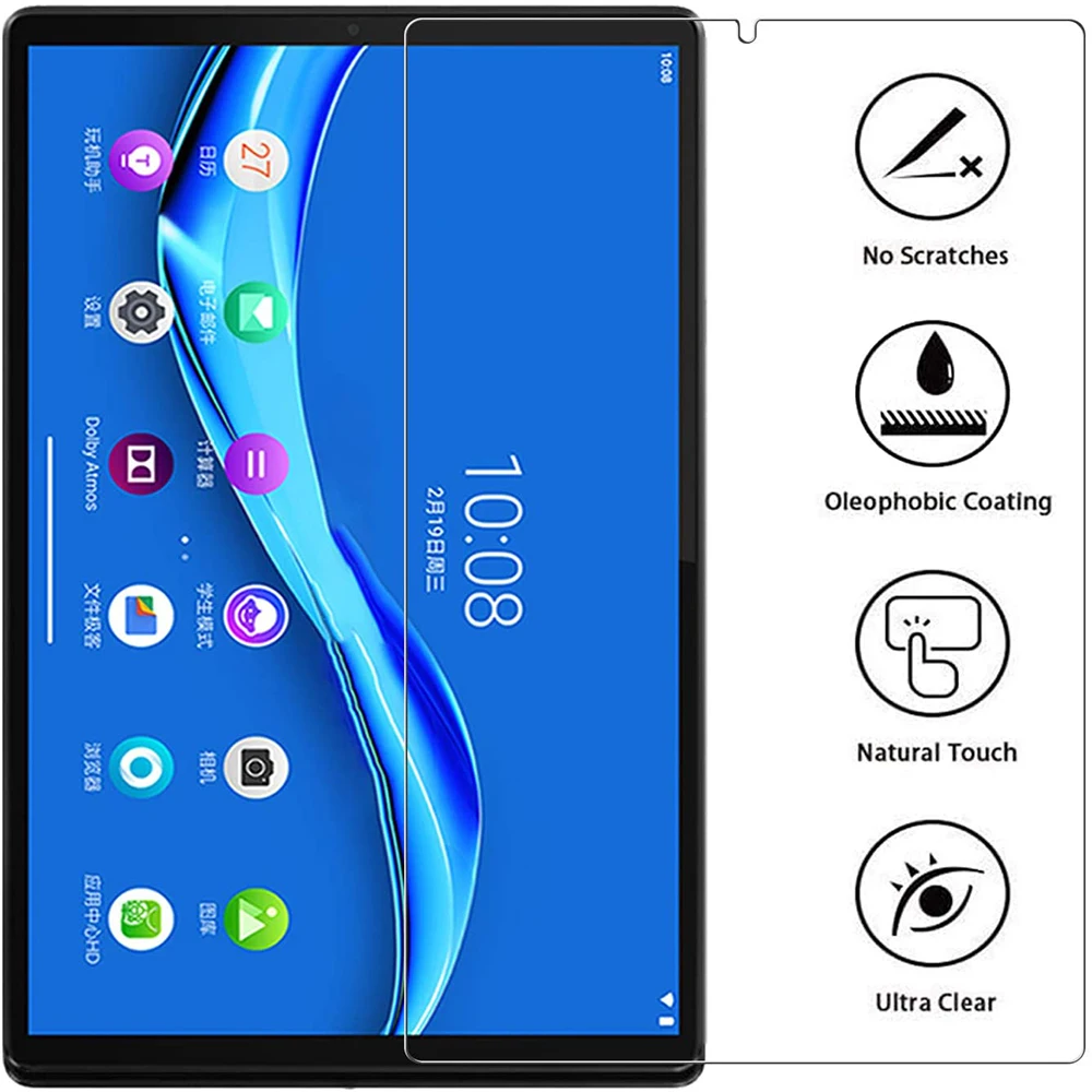 Protector de pantalla de vidrio templado para tableta Lenovo TAB M10 PLUS TB-X606F/TB-X606X, 10,3 pulgadas-9H, prémium