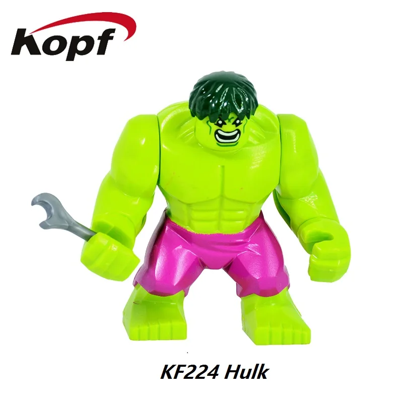 KF224 20Pcs No Box 20 шт. строительные блоки Plactis Infinity War Movie 3 фигурки супер героев Железный человек Халк Бастер для детей подарок игрушки KF650 - Цвет: KF224 20Pcs No Box