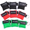 CPR Resuscitation Mask With Keychain Emergency Rescue Face Shield First Aid Breath Mask For Health Care Tools 20/50PCS 6