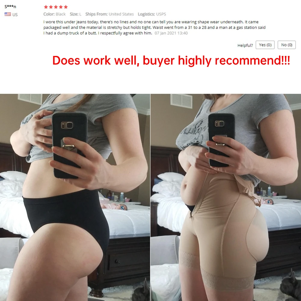 Best Tummy Control Shapewear Before and After