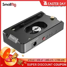 SmallRig DSLR Camera Clamp NP-F Battery Adapter Plate for Sony NP-F Type Batteries EB2504