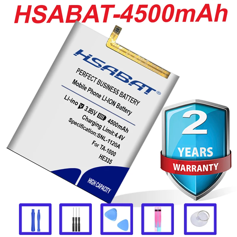 Оригинальный аккумулятор HSABAT 4500mah HE335 для Nokia 6 nokia6 N6 TA-1000 TA-1003 TA-1021 TA-1025 TA-1033 TA-1039 |