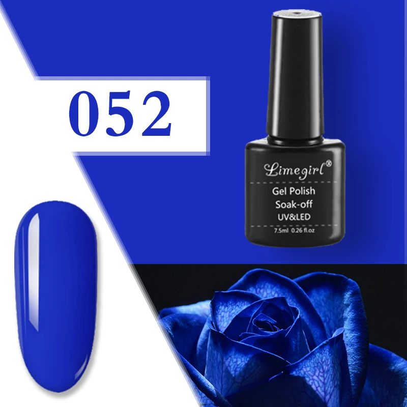 052 Новинка 7,5 мл мерцающий Гель-лак Vernis Полупостоянный УФ светодиодный Гель-лак для ногтей неоновый розовый Гель-лак принадлежности для ногтей для профессионалов - Цвет: 052