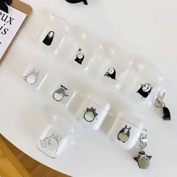 

kaonashi Spirited Away Ghibli Miyazaki Anime totoro x No Face Earphone Soft case For Apple AirPods 1 2 Matte TPU Headset case