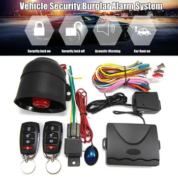 

Vehemo Keylessentry Alarm System Central Lock Car Black for Vehicles Alarm Device 2020 Truck Burglaralarm for Auto