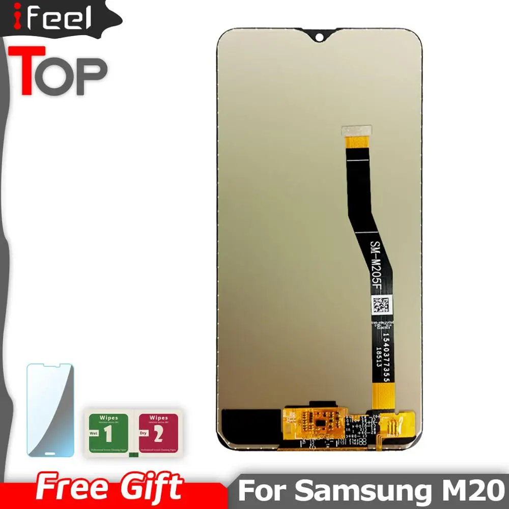 ЖК-дисплей для Samsung Galaxy M20 M205 M205F SM-M205F/DS + дигитайзер сенсорного экрана в сборе