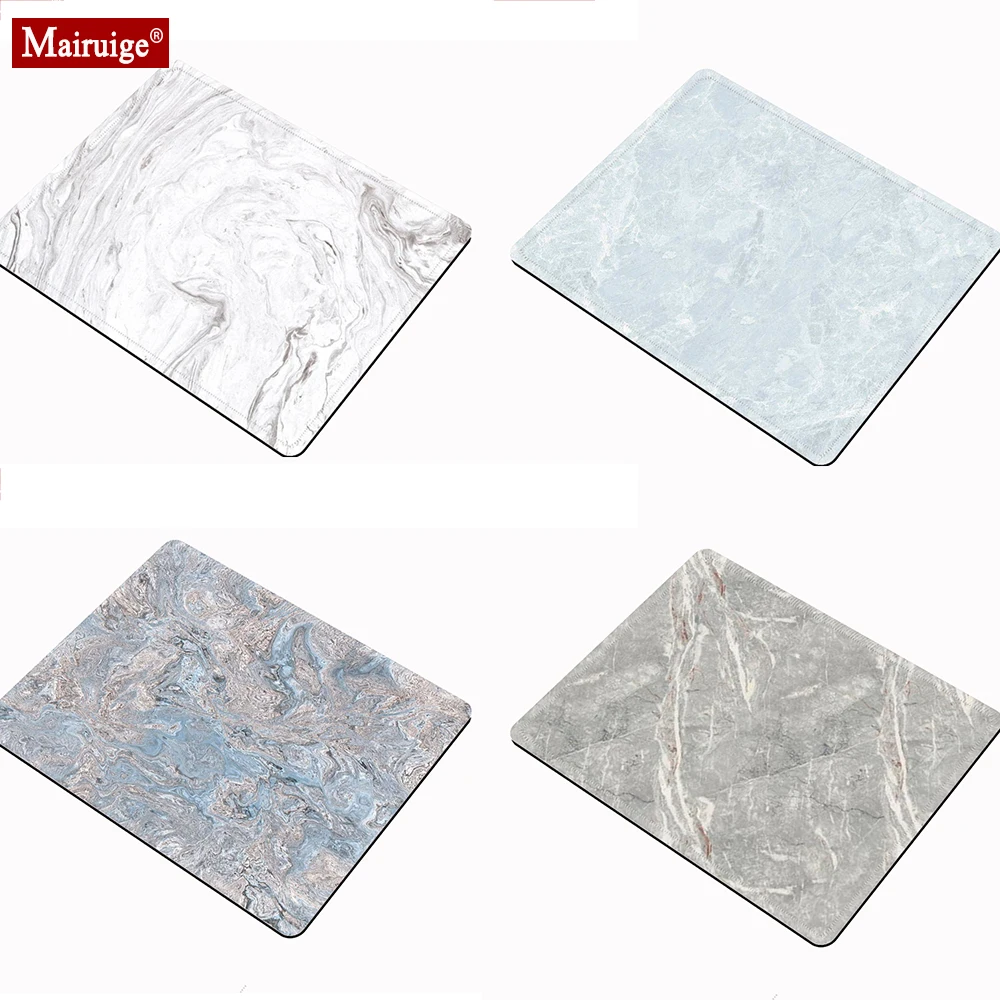 

Marble Pop Black And White Mouse Pad Simplicity Texture Small Mouse Mat Diy Custom Computer Pc Mousepad 22x18cm/25X20Cm