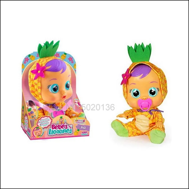30 Cm Cry Unicorn Boy Electric Full Silicone Speak Crying Baby Toys Drinking Surprise LOLS Doll For Kids Christmas Gift 6
