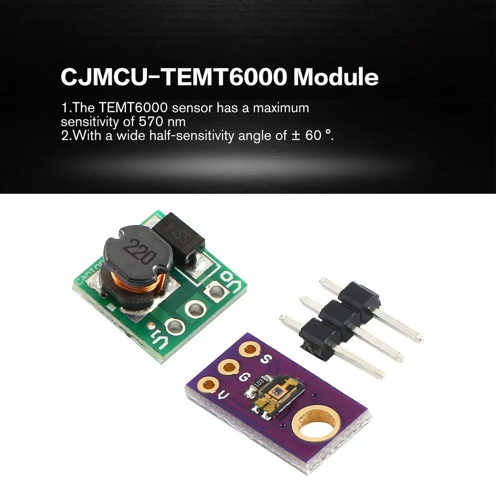 CJMCU-TEMT6000 датчик окружающего света имитирует интенсивность света датчик видимого света модуль для Arduino Прямая