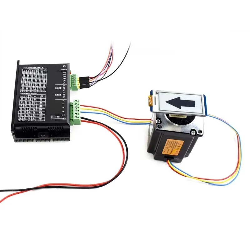 

Waveshare SMD356C Three-Phase Hybrid Stepper Motor Driver for hybrid stepper motors supports 16 grades setting