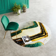 Современный роскошный круглый ковер скандинавские американские домашние подвесные корзина ковер чайный столик спальня гостиная