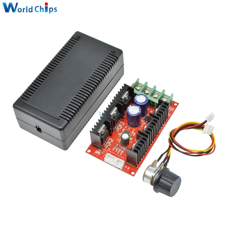 DC 12V 24V 48V 2000W макс 10-50V 40A контроллер скорости двигателя постоянного тока ШИМ HHO RC