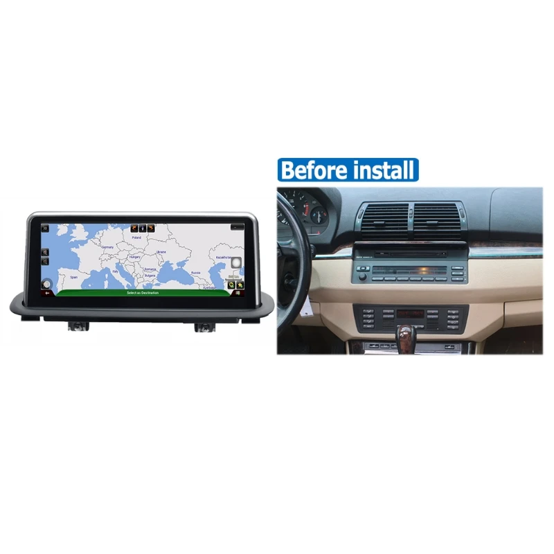 Car Multimedia player For BMW 5 Series M5 X5 1999 2000 2001 2002 2003 2004 2005 2006 GPS Audio Radio Navigation NAVI