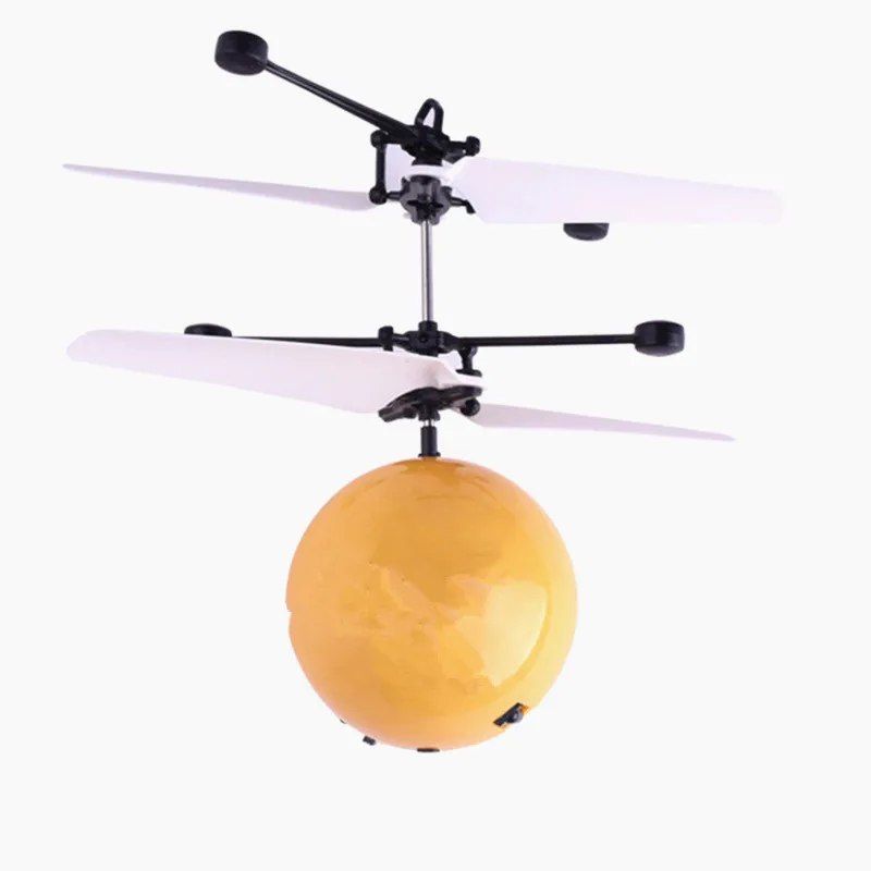 Мини Eachine Дрон Ручной индукции летающий шар мимика лица Забавный Вертолет Самолет детские игрушки Санта подарок летающие игрушки